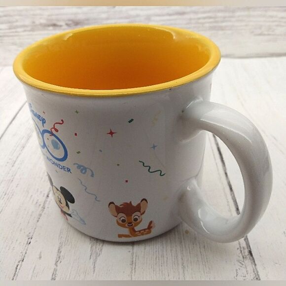 Disney 100 Years Celebration Coffee Tea Mug Cup Mickey Mouse Donald Duck New - Picture 4 of 11